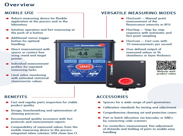 SITA 表面清潔度儀 Cleanospector